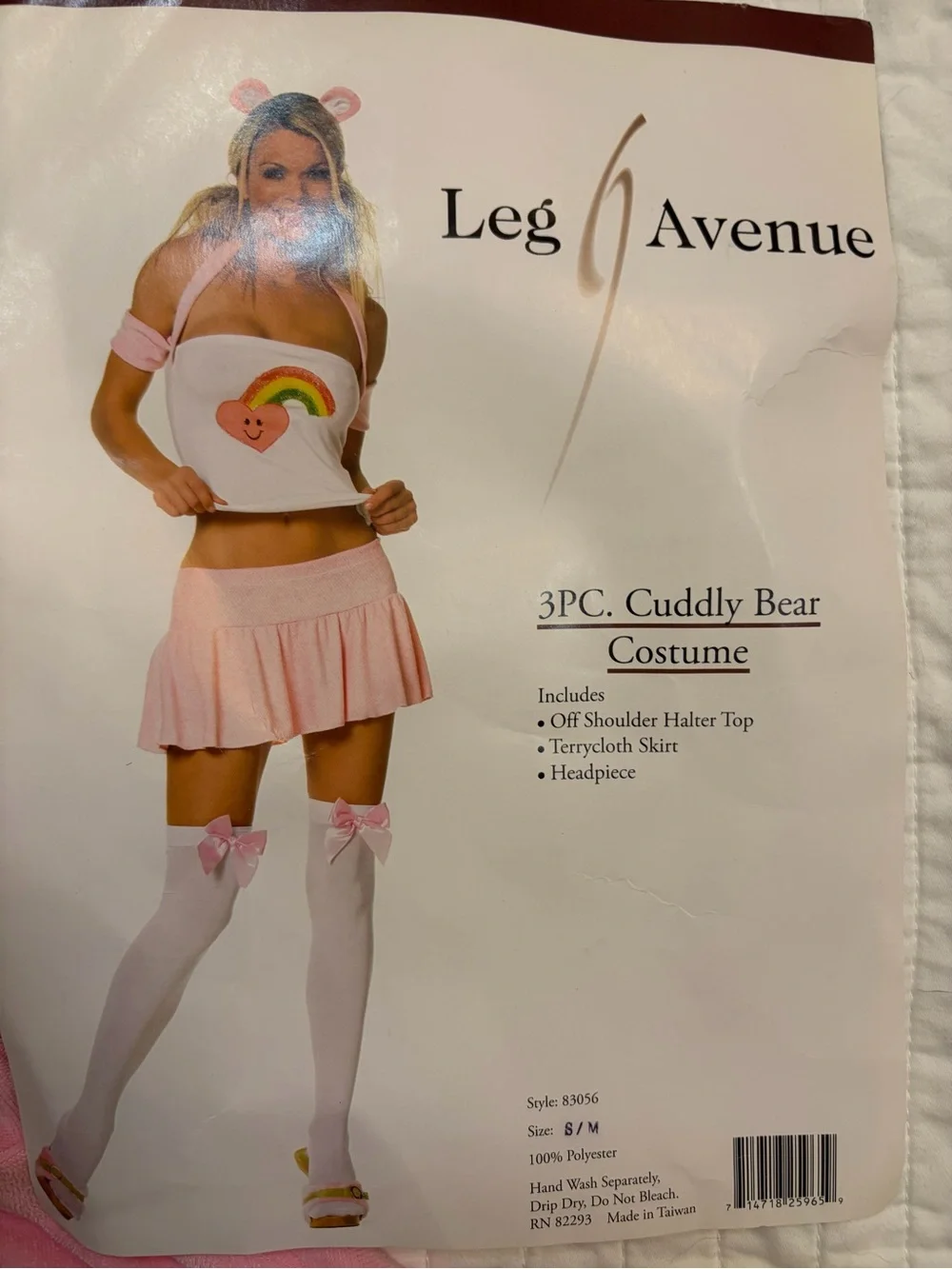 Leg Avenue 3 Pc Cuddly Bear Costume Set